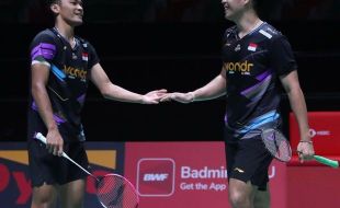 Pasangan Baru Fikri/Daniel Dominan, Segel Tempat Semifinal Japan Open 2024