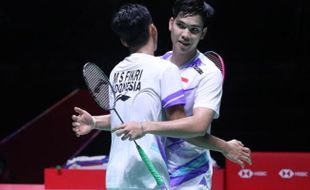 Fikri/Daniel Terhenti di Semifinal Japan Open 2024 usai Kalah dari Juara Dunia