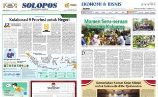 Solopos Hari Ini : Kolaborasi 9 Provinsi untuk Negeri