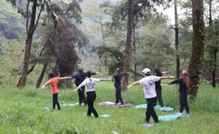 Wah, Sapuangin Klaten Jadi Jujugan Wisata Forest Therapy untuk Kesehatan Mental