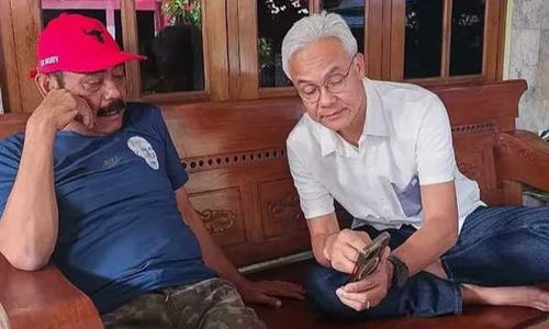 Temui Rudy, Ganjar Pranowo Sebut tentang Aib Demokrasi Terparah