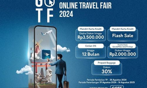 Digelar Lagi, Garuda Indonesia Online Travel Hadirkan Beragam Penawaran Menarik