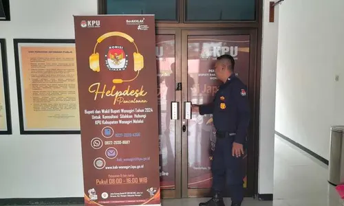 Besok Pendaftaran Cabup-Cawabup, Help Desk KPU Wonogiri Sibuk Layani Konsultasi