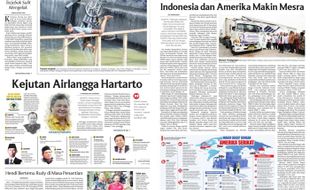 Solopos Hari Ini : Kejutan Airlangga Hartarto