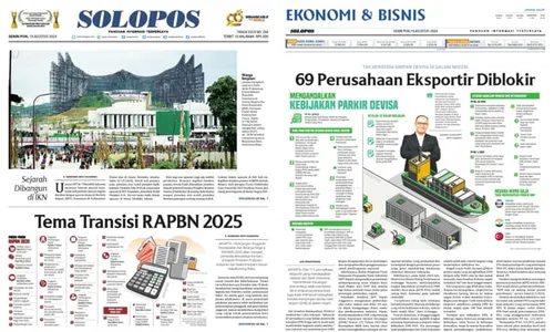 Solopos Hari Ini : Tema Transisi RAPBN 2025