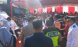 Kades Bawak Jatuh dari Kuda dan Sempat Pingsan saat Karnaval Pembangunan Klaten