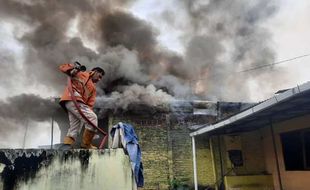 Toko Kelontong Dekat Pasar Wonogiri Kebakaran, Kerugian Korban Capai Rp500 Juta