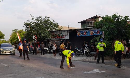 Tabrakan Beruntun di Persimpangan Mageru Sragen, Satu Orang Meninggal