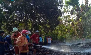 3 Rumah Warga Gemolong Sragen Hangus Terbakar, Kerugian Rp150 Juta