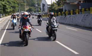 Komunitas Honda CBR Semarang Ikuti Sunmori Dilanjut Nobar ARRC Mandalika