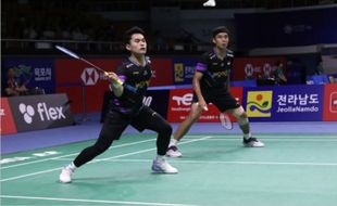 Dua Ganda Putra Indonesia Bertemu di Semifinal Korea Open 2024