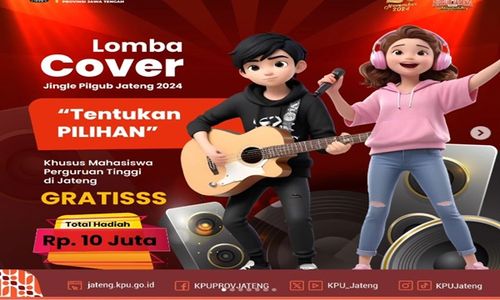 Yuk Ikutan! KPU Gelar Lomba Cover Jingle Pilgub Jateng 2024 untuk Mahasiswa