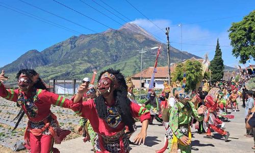 Rawat Sumber Kehidupan, Warga 4 Desa di Selo Boyolali Adakan Memetri Tuk Babon