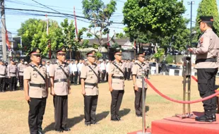 Ada Pejabat Utama hingga Kapolsek, 5 Perwira Polres Boyolali Dimutasi