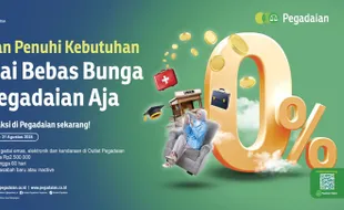 Merdeka! Gadai Bebas Bunga, Hanya di Pegadaian