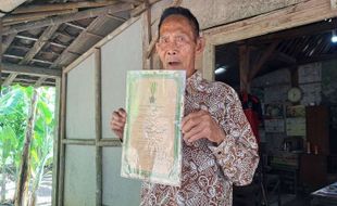 Cerita Sarno, Veteran Trikora di Gunungkidul yang Tinggal di Bekas Kandang Ayam