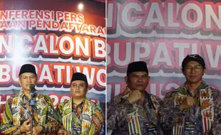 2 Cabup-Cawabup Wonogiri Lolos Tes Kesehatan, tapi Berkas Belum Lengkap