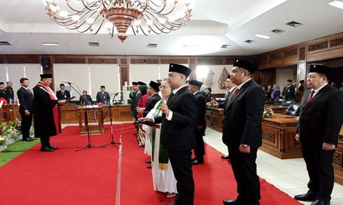 Resmi Dilantik! 25 Anggota DPRD Kota Salatiga 64% Wajah Baru