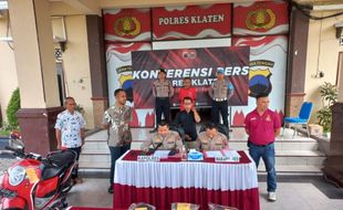 Pria asal Sragen Tertangkap Curi Motor di Klaten, Alasannya buat Ngojek