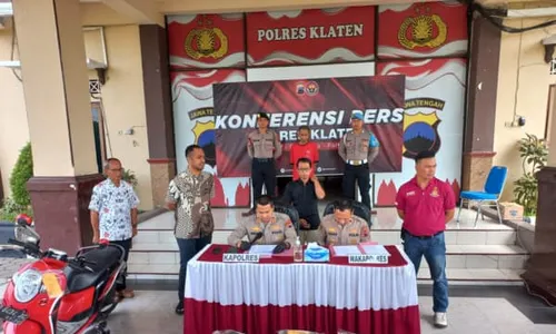 Pria asal Sragen Tertangkap Curi Motor di Klaten, Alasannya buat Ngojek