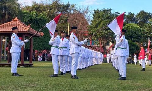 Lewat Seleksi Ketat, 81 Pelajar Dikukuhkan Jadi Paskibra HUT RI di Klaten