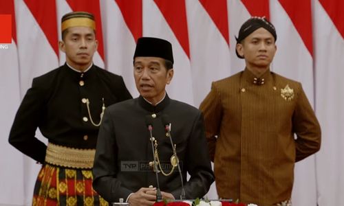 Pidato Kenegaraan Terakhir, Jokowi Berterima Kasih & Minta Maaf kepada Rakyat