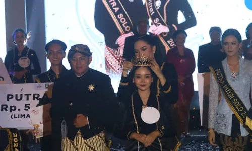 Perdana Riyan-Lintang Kusuma Terpilih Jadi Putra Putri Solo 2024