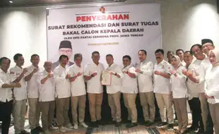 DPP Partai Gerindra Beri Rekomendasi Setyo-Imron sebagai Cabup-Cawabup Wonogiri