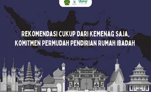 Permudah Pendirian Rumah Ibadah, Rekomendasi Cukup dari Kemenag