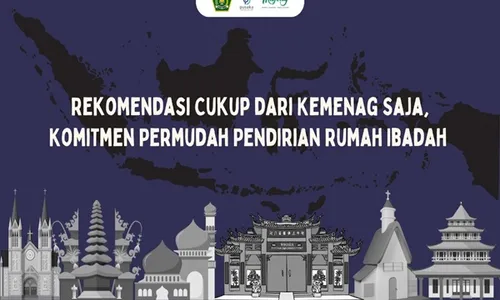 Permudah Pendirian Rumah Ibadah, Rekomendasi Cukup dari Kemenag