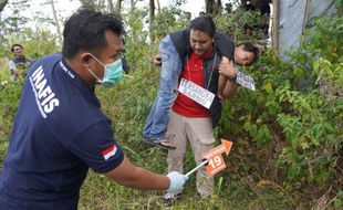 61 Adegan Diperagakan dalam Rekonstruksi Pembunuhan Berantai Girimarto Wonogiri