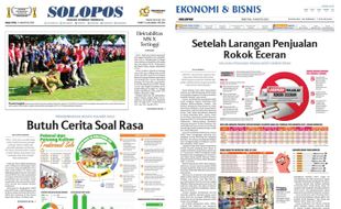 Solopos Hari Ini : Butuh Cerita Soal Rasa