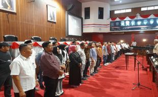 Inilah Wajah 50 Legislator DPRD Sragen 2024-2029 yang Dilantik Hari Ini