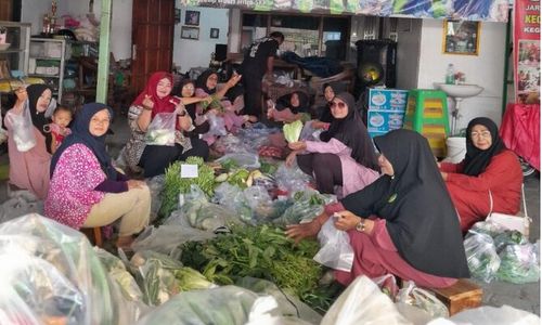 Sejak Pandemi Covid-19, Jarpuk Sukoharjo Rutin Bagikan Ratusan Paket Sayuran