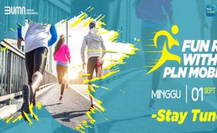 PLN Gelar Fun Run with PLN Mobile 2024 untuk Pelanggan, Catat Tanggalnya