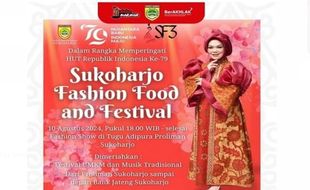 Sukoharjo Fashion Food and Festival 2024 Digelar, Ini Lokasi Kantong Parkirnya