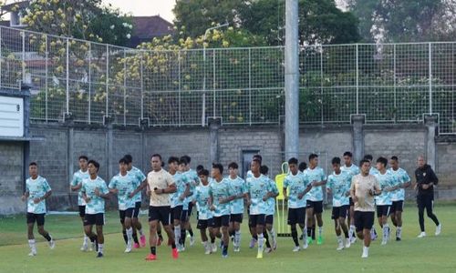 Timnas U-17 Berlatih Taktik Jelang Uji Coba Lawan India Hari Minggu Mendatang