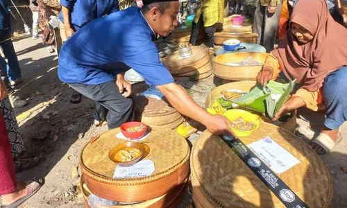 Tradisi Bersih Sendang Sinongko Klaten, 50 Kambing Disembelih untuk Bancakan