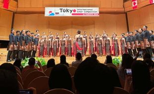 Keren! Voice of SWCU UKSW Raih Gold Prize pada Kompetisi Internasional di Tokyo