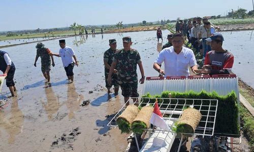 Wamentan Sudaryono ke Boyolali, Cek Manfaat Program Pompanisasi untuk Petani