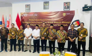 Resmi! Tarso-Teguh dan Setyo-Imron bakal Head to Head di Pilkada Wonogiri 2024