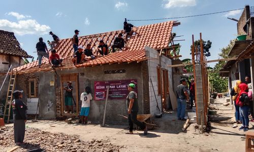 Kolaborasi dengan Pemdes, ICK Rehab Rumah Warga Kujon Klaten