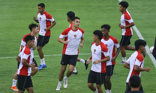 Latihan Resmi Timnas Indonesia U-20 Jelang Kualifikasi Piala Asia U-20 2025