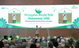 Insan Pegadaian Peringati Maulid Nabi Bersama Ustaz Maulana dan Sabyan Gambus