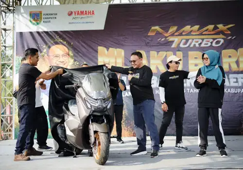 Launching N Max Turbo di Kudus Berlangsung Seru, Banyak Warga Terkesima