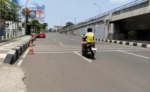 Halau Balapan Liar, Dishub Semarang Masifkan Pemasangan Pita Kejut