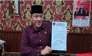 Bagus Selo Ketua, Anung dan Darwanto Wakil Ketua DPRD Karanganyar