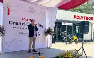 Rayakan HUT ke-49, Polytron Buka Showroom Terlengkap di Semarang