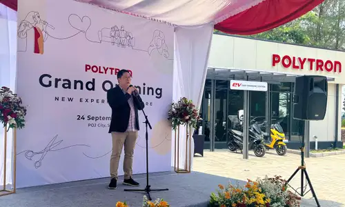 Rayakan HUT ke-49, Polytron Buka Showroom Terlengkap di Semarang