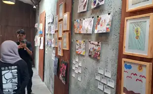 Lewat Pameran Seni Rupa, Teman Tuli di Solo Suarakan Ekspresi dari Kesunyian